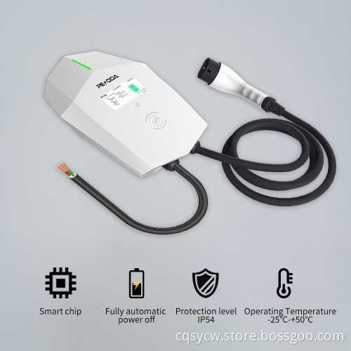 AC Зарядное устройство 22 кВт Wi -Fi EV Charger Commercial Ev Charger с интеллектуальной балансировкой автомобильной зарядки